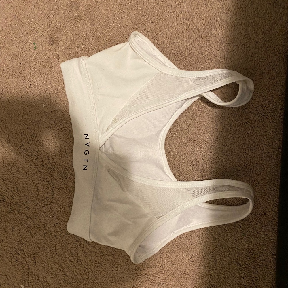 nvgtn dream sport bra XS white
